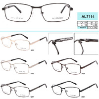 Metal eyeglass frame, material steel Allmilmo AL7114