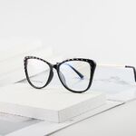 Оправа для очков пластиковая TR90 с защитой от синего света, с флексом FA87015