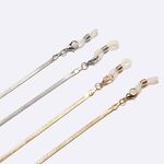 Металлическая нескользящая цепочка, в виде змейки, для очков и масок GL1721