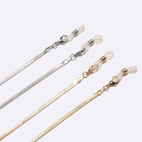 Металлическая нескользящая цепочка, в виде змейки, для очков и масок GL1721