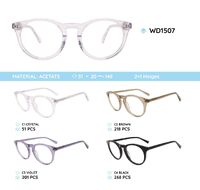 Plastic acetate eyeglasses frame WD1507