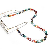 Acrylic eyeglass chain - assorted colors for choice GB067