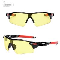 Safety shockproof windproof tactical semi-rimless goggles T9181