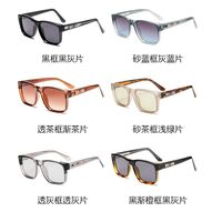 Plastic + metal square sunglasses for men Elit 3207-EL