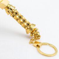 Magnifier, magnifying glass with handle 金-花80-XX, diameter: 65 mm, magnification: 6X