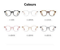 Plastic frames for glasses TR90+CA material (flex hinges) FOCUS FCS2084