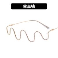 Очки металлические женские с защитой от синего света 2056-PN