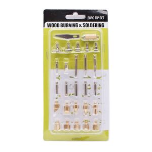 Soldering nozzle set, 28 pieces