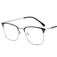 Metal glasses with blue light and UV protection 9667-2-GT