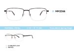 Оправа для очков металлическая мужская полуободковая MM2066