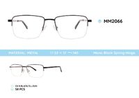 Оправа для очков металлическая мужская полуободковая MM2066