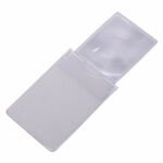 Portable pocket magnifier 2103A, dimensions: 60*50 mm, magnification: 3Х