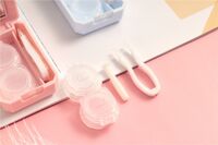 Contact lens kit with mirror and tweezers KD107 (MT-6522)