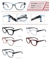 Plastic acetate frame with spring hinges LE2025-DA