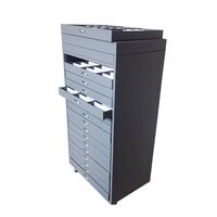 Office box - display case for frames and glasses, with a hinged lid, for 306 slots JS-C221217