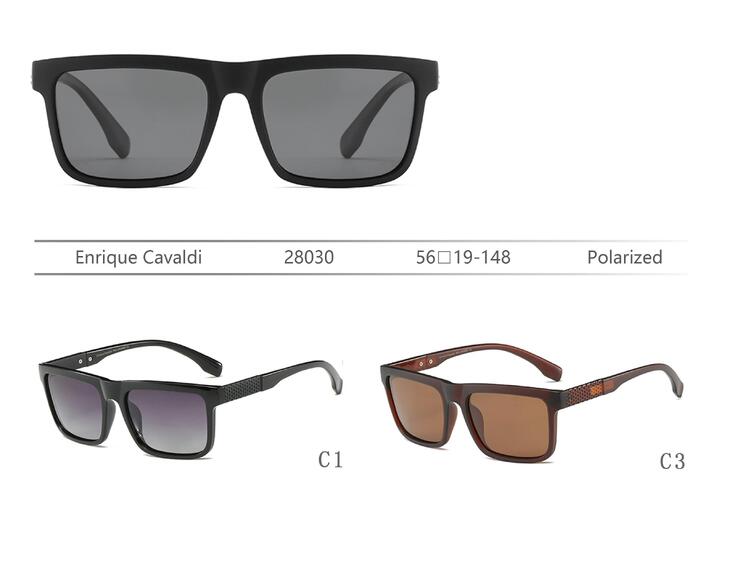 Солнцезащитные поляризационные пластиковые очки Enrique Cavaldi EC28030