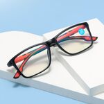 Plastic TR90 glasses for reading, Blue ray cut protection, diopters from +1.00 to +4.00, KY51020-1