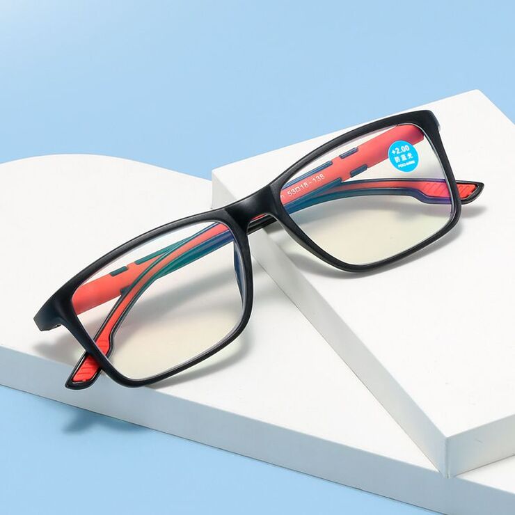 Glasses for reading, Blue ray cut protection, diopters from +1.00 to +4.00, KY51020-1