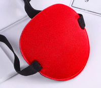 Повязка офтальмологическая на глаз (пират) в индивидуальной картонной коробке 单眼遮盖眼罩带包装