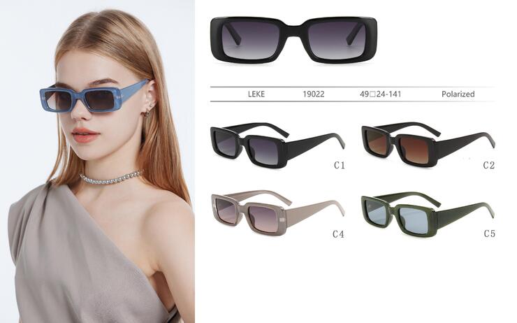 Polarized plastic sunglasses Leke LK19022