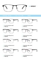 Металлическая оправа с дужками из материала TR-90 MR0017