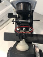 Steel needle for marking ink, spare part for lensmeter