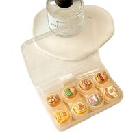 Soft contact lens kit with 6 containers WK-404四副4款
