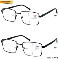 Eyeglasses for men on metal frames Vizzini V7018 dioptries to +5.00 and -8,00