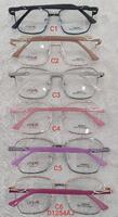 Metal frames for glasses with flex hinges Defile D1254AJ