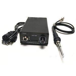 Паяльная станция, электрический паяльник 75 Вт, HY-T12 (T12-A1)