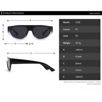 Plastic cat-eye sunglasses for women Elit 2129-EL