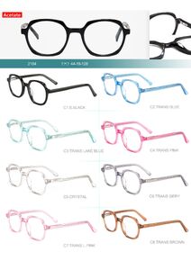 Acetate plastic frames for kids collection Big City 2104