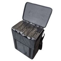 Mobile box (suitcase, trunk, organizer, display case) on wheels for frames and glasses for 72 slots JS-C221011