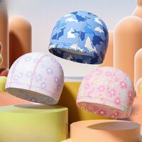 Шапочка для плавания силиконовая водонепроницаемая детская PUM001-YU