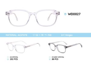 Plastic frames for glasses acetate material WD0027