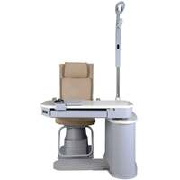 Рабочее место офтальмолога, комбинированный стол + кресло S-980A, столешница 1100*480 мм