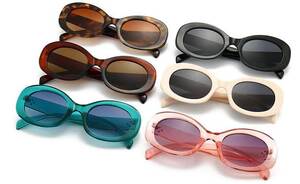 Sunglasses Elit oval in retro style 903