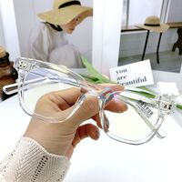 Оправа гибридная, металл + TR90, линзы с Blue Block покрытием SANTA K8009-1