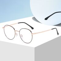 Очки металлические с защитой от синего света 9663-2-GT