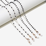 Set of two glasses chain with crystal GM085