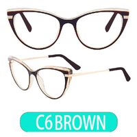 TR90 plastic frame or glasses with blue light protection, with spring hinges FA87025