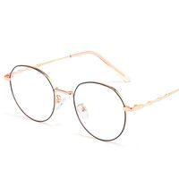 Metal glasses with blue light and UV protection 9804-GT