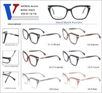 Оправа пластиковая из ацетата + металл с флексом D3029-DA