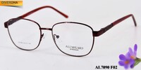 Metal eyeglass frame, material steel Allmilmo AL7090