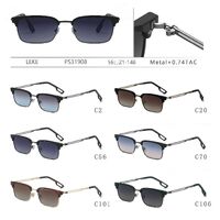 Polarized metal sunglasses for women Leke PS31908