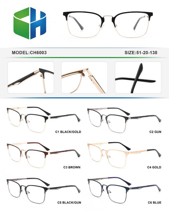 Metal frame with spring hinges CH6003-DA