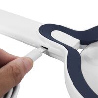 Лупа с универсальной подсветкой, увеличительное стекло с ручкой 8013手持-XX, диаметр 108 мм, увеличение: 5Х, 10Х