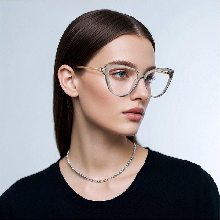 Plastic TR90 frames for glasses for women with UV and Blue Ray Cut protection FOCUS FCS2240
