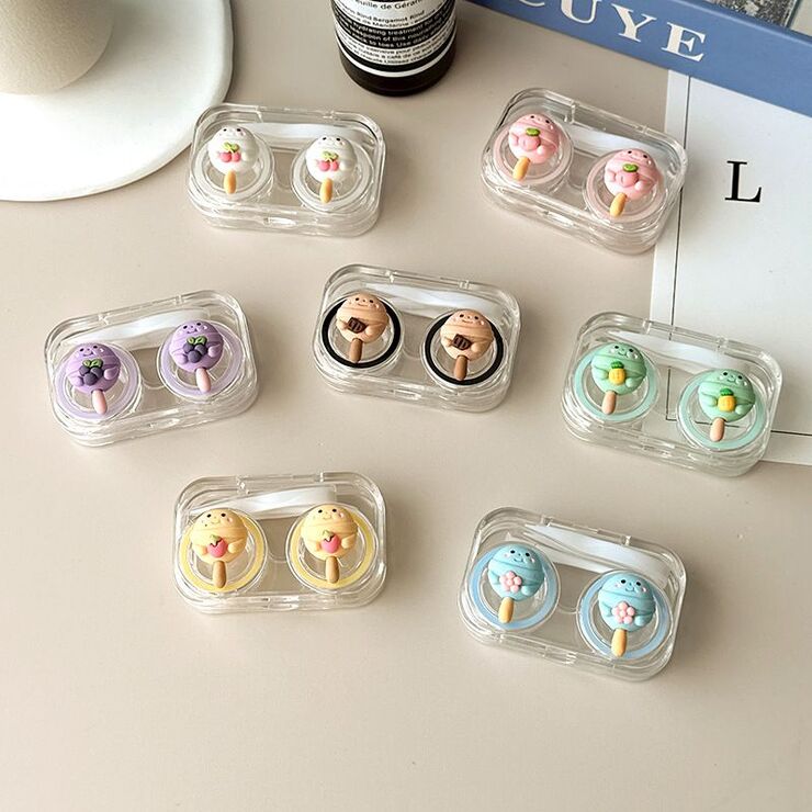 Mini soft contact lens kit W806-26胖头抱水果