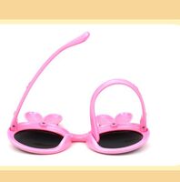 Polarized silicone sunglasses with UV400 protection for kids T22107